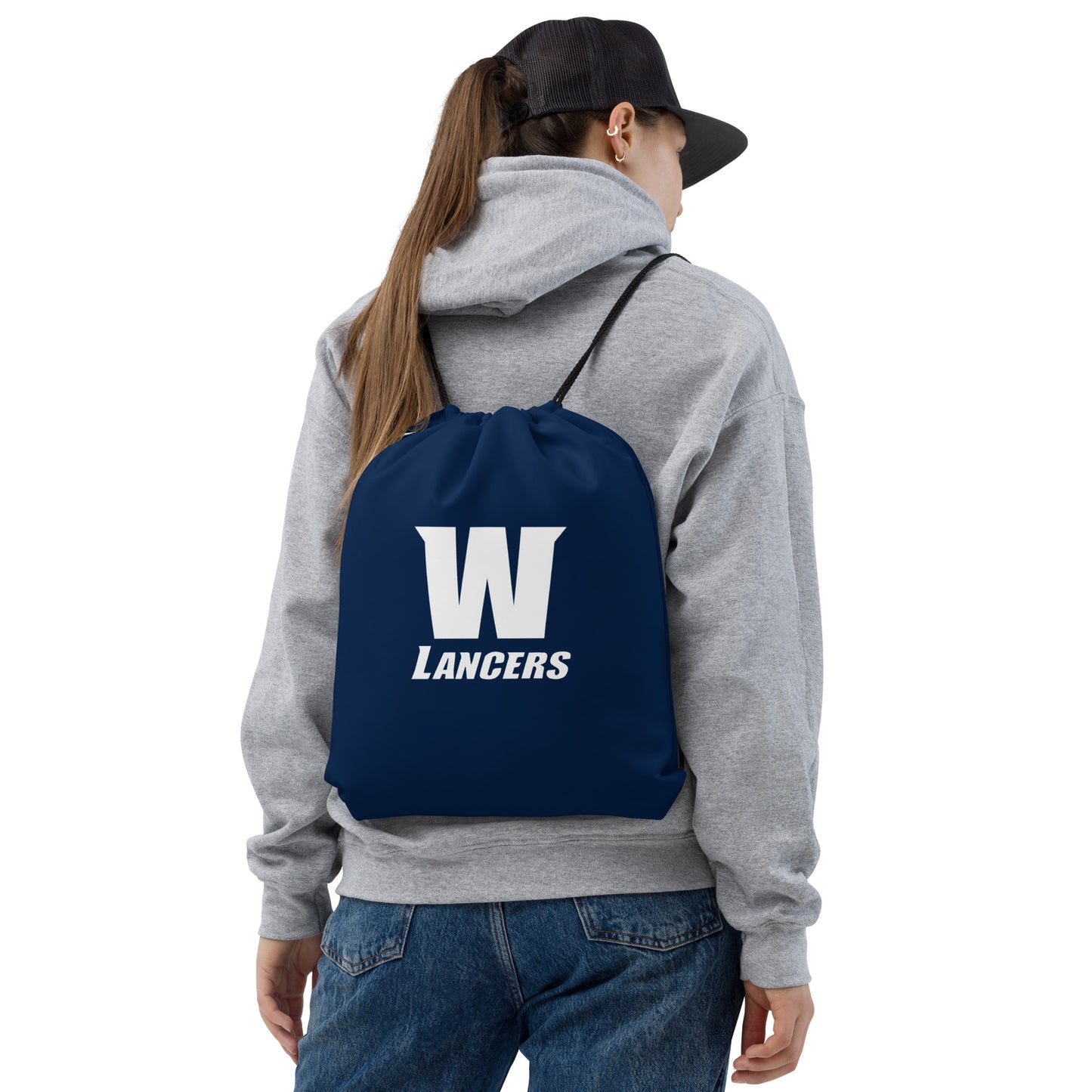 Wawona Lancers "W" Drawstring bag