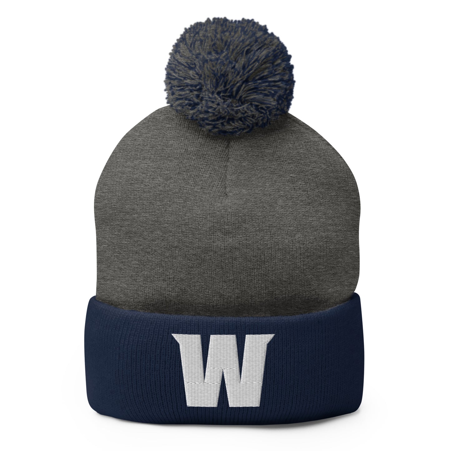 Wawona "W" Pom-Pom Beanie