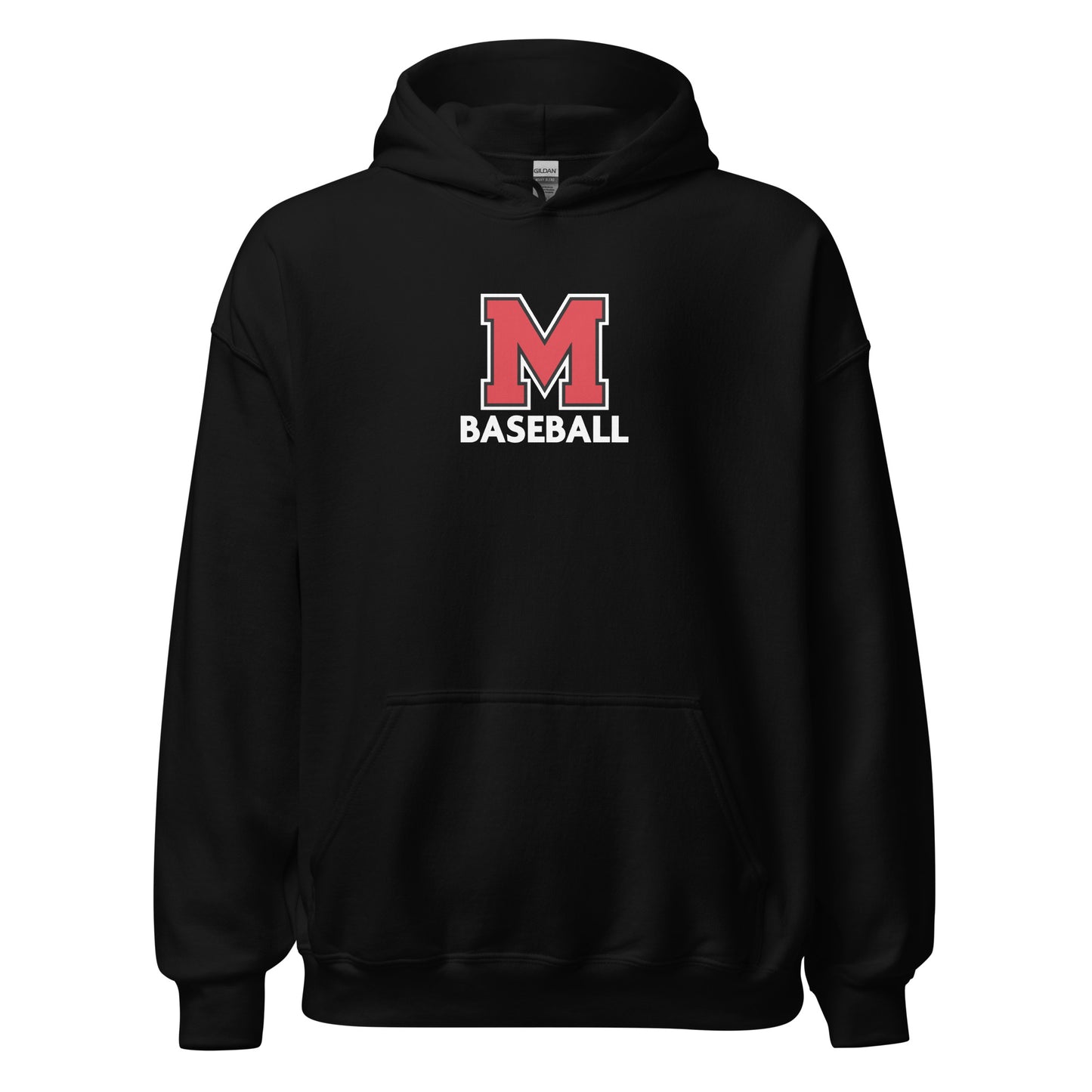 McLane Baseball Block M Unisex Hoodie