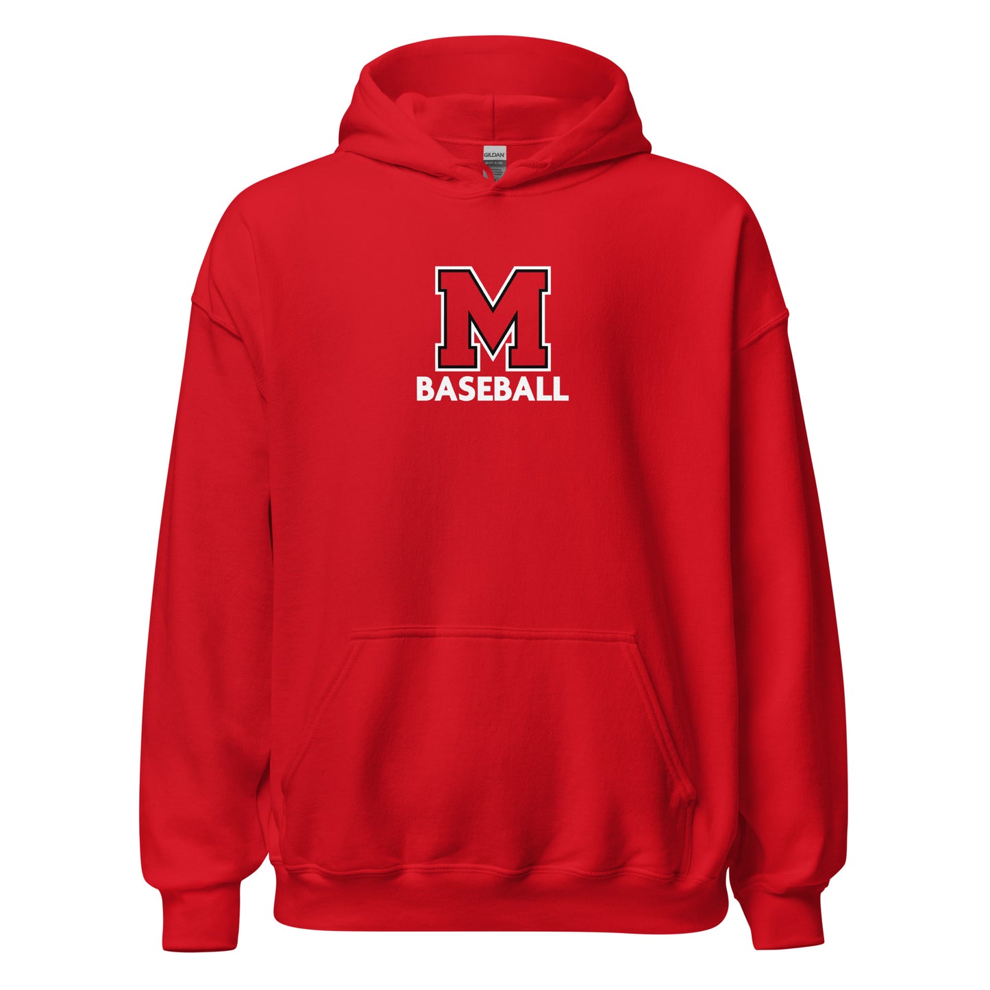 McLane Baseball Block M Unisex Hoodie