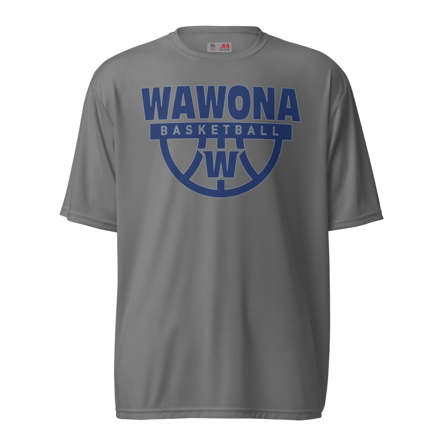 Wawona Basketball Unisex Performance Crew Neck Tee