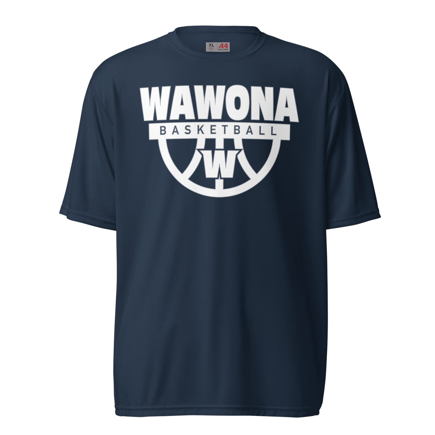 Wawona Basketball Unisex Performance Crew Neck Tee