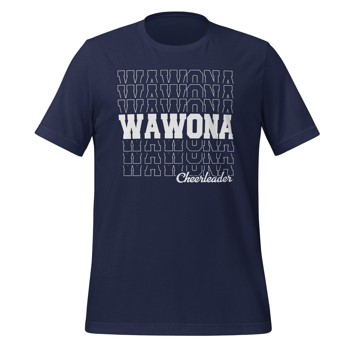 Wawona Cheerleader Cascade Unisex t-shirt