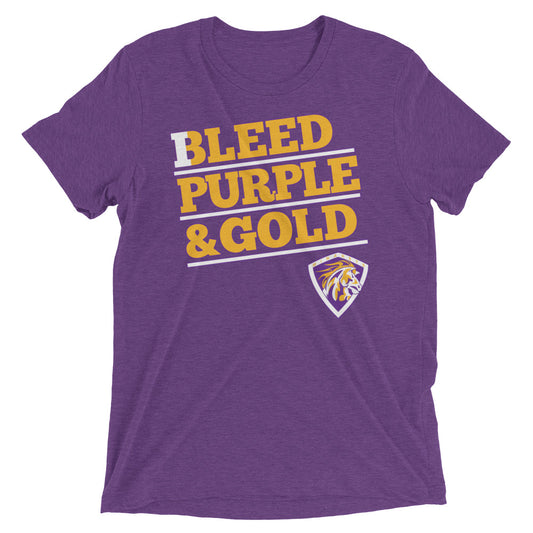 I Bleed Purple and Gold Tee