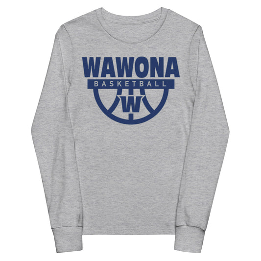 Wawona Basketball Unisex Long Sleeve Tee (Youth)